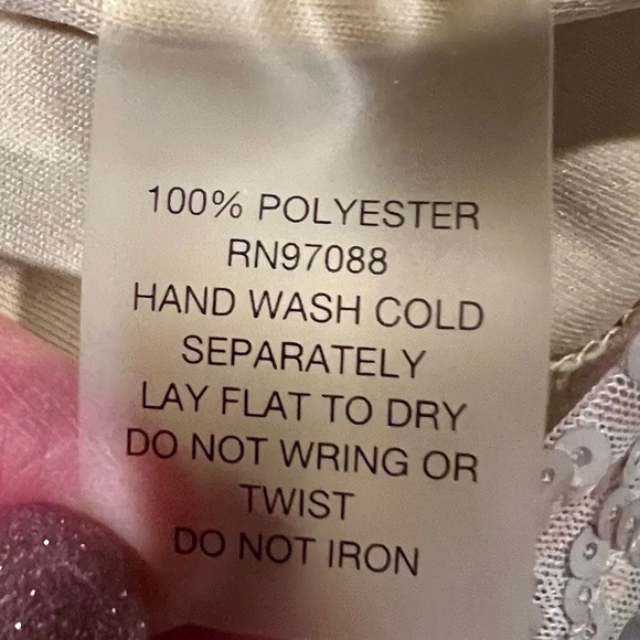 Delia’s light pink sequin dress Size Large - Picture 7 of 7